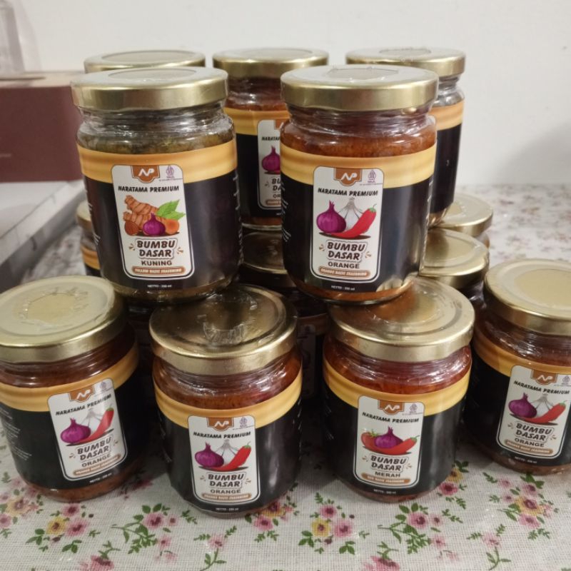 

Bumbu Dasar:Merah-Putih-Kuning-Orange-Baceman Bawang-250ml
