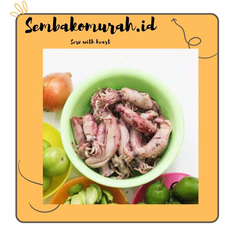 

❤ SEMBAKO MURAH ❤ Cumi Asin Gurih Ukuran kecil dan sedang Kiloan Pasar Murah Bekasi