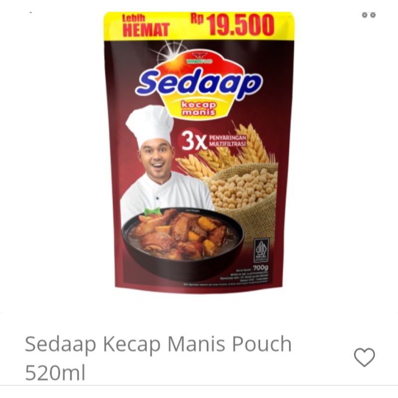 

kecap sedap 700 gram