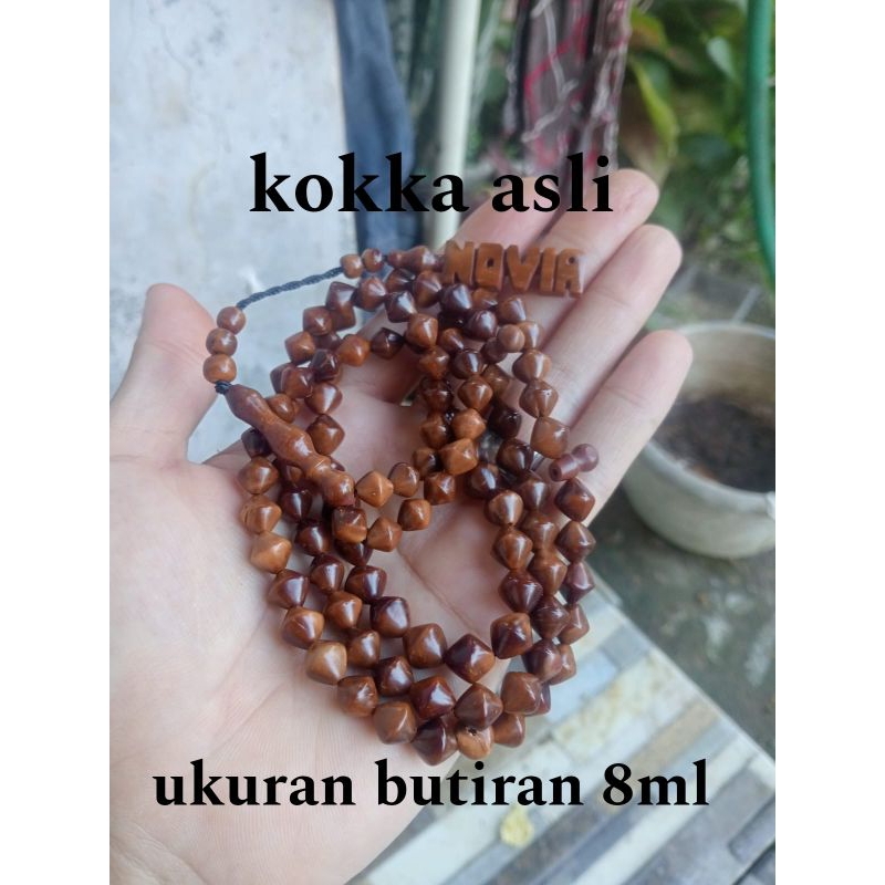 tasbih kokka atau kaukah pake nama viral kesehatan asli original 100 %