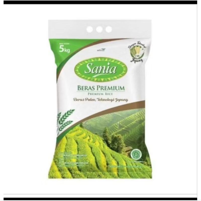 

Beras Sania Premium Rice 5kg