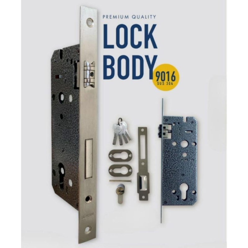 Body kunci pintu pelor/Body kunci pintu kupu tarung