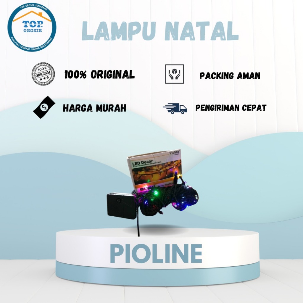 LAMPU LED PIOLINE LAMPU NATAL MERK PIOLINE