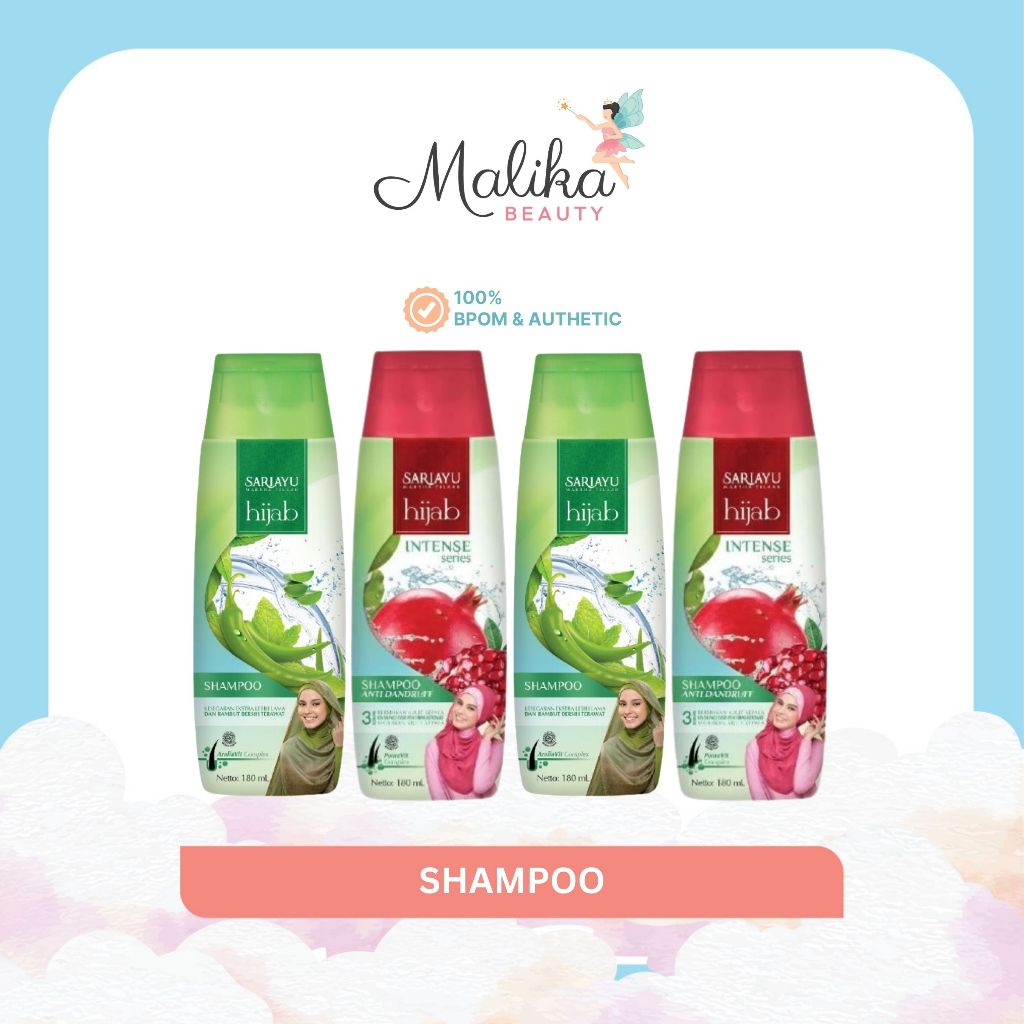 Malika Beauty | SARIAYU Hijab shampoo 180ml | Shampoo Anti Dandruff 180ml
