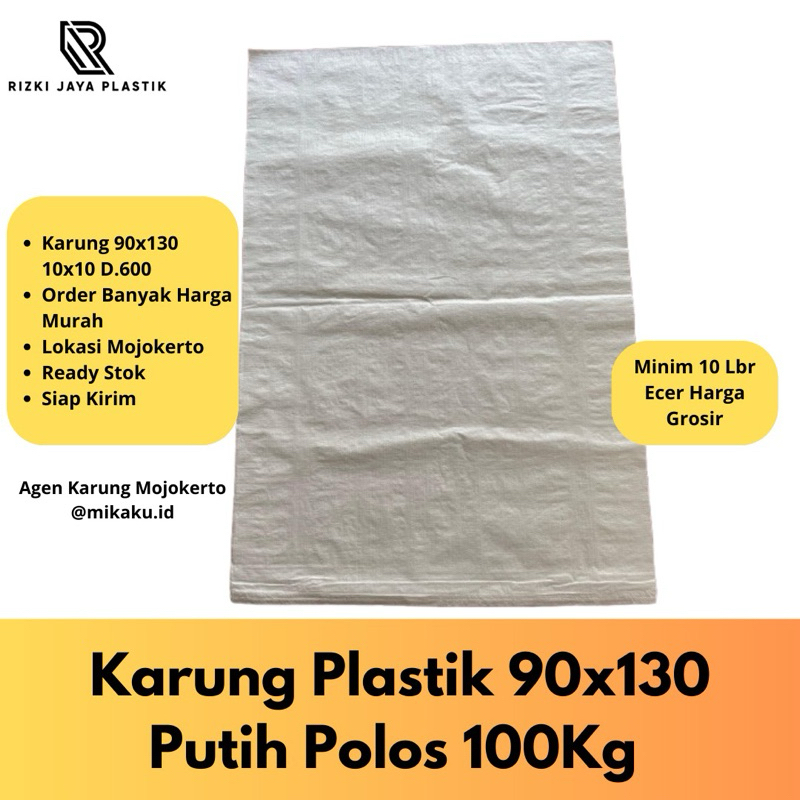 KARUNG PLASTIK BARU JUMBO BESAR PAKET 90x130