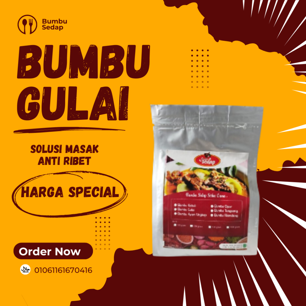 

Bumbu Gulai Instan Dengan Bumbu Instan 250g