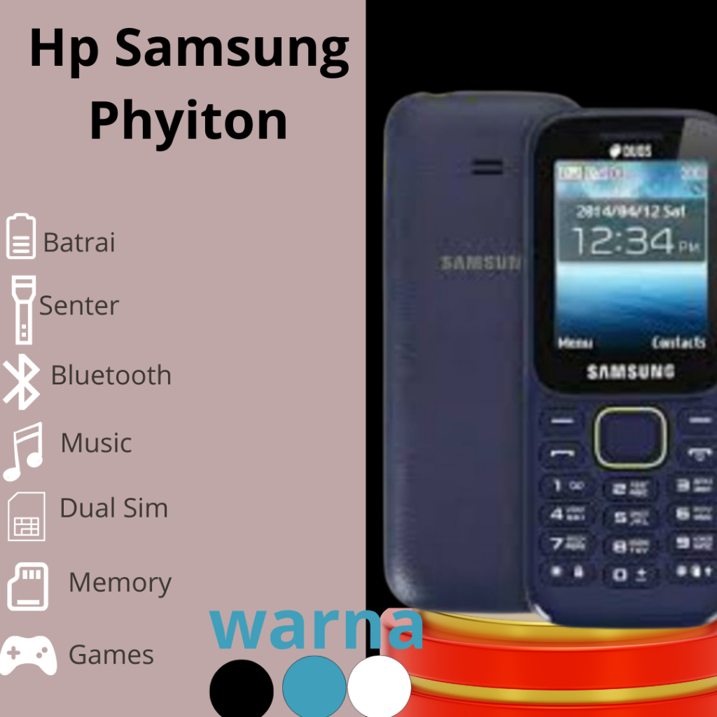 Hp Samsung Phyiton Sm B310E HP Jadul  Termurah dan Gresss Bergaransi