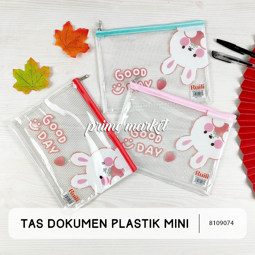 Map Dokumen Resleting Map Plastik Dokunen Folder A5 Folder File Dokumen A5 Map Kecil (8109074)