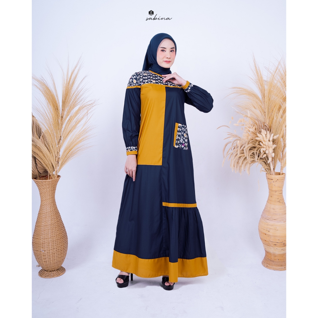 ZALIFA - SABINA DRESS WANITA - GAMIS ZALIFA