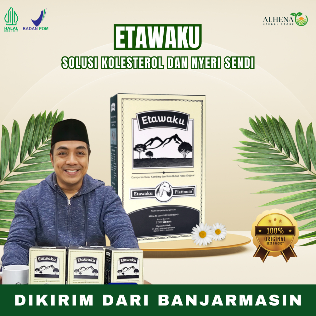 

ETAWAKU | Platinum Original 100% Susu Kambing Etawa Rendah Lemak dan Gula Membantu Mengatasi Masalah Kolesterol dan Nyeri Sendi Dikirim Dari Banjarmasin