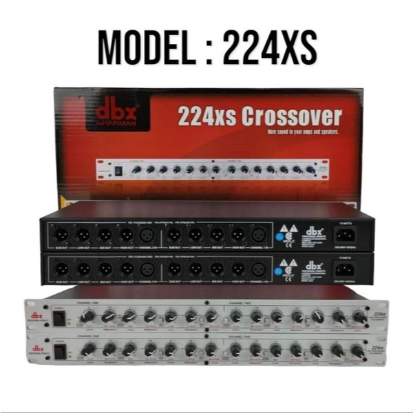 Audio Processor DBX 224XS Crossover Plus Sub