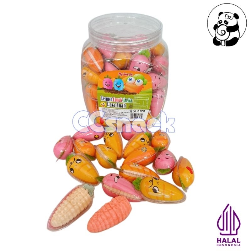 

MY SWEETY LUNAK WORTEL TOPLES ISI 50