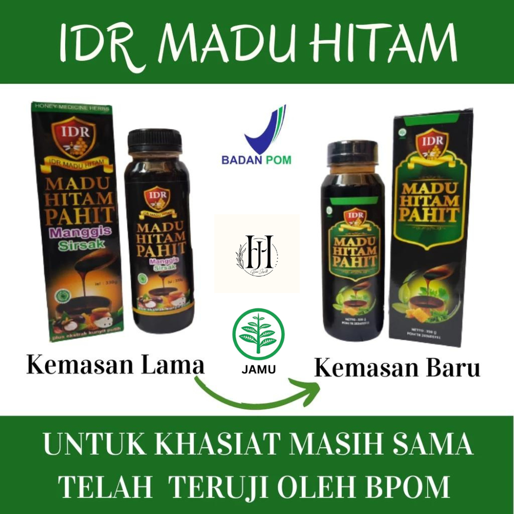 

IDR MADU HITAM PAHIT - Madu Herbal - Madu Obat