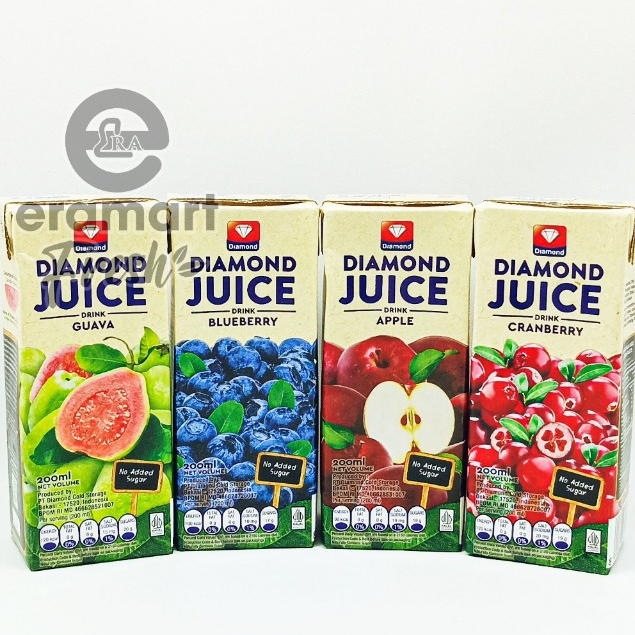 

DIAMOND JUICE ALL VARIANT 200 ML