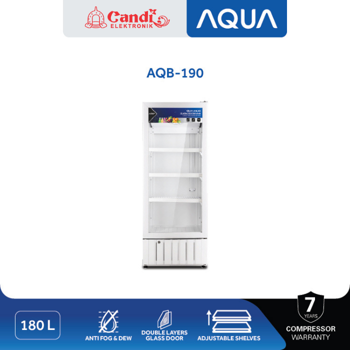 AQUA SHOWCASE AQB-190 - DISPLAY COOLER AQB-190 / AQB 190 - 180 Liter