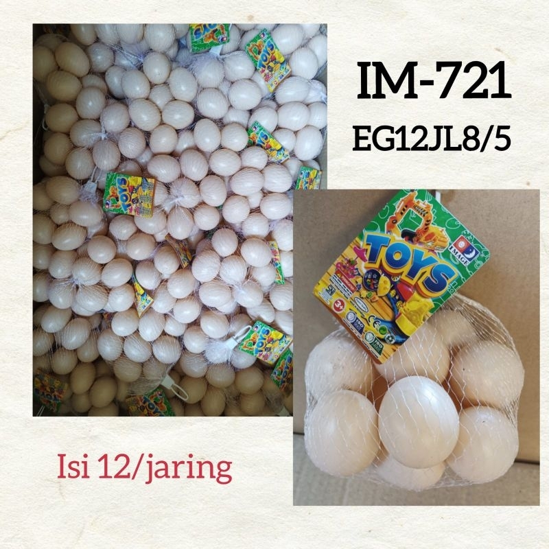 

Mainan Telur ayam jaring / Mainan Telur Ayam kampung isi 12 / Telur Ayam plastik / telur paskah mainan