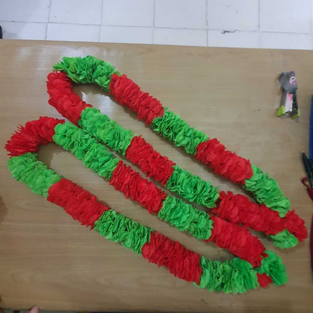 Bunga Kalung ARTIFICIAL Penyambutan