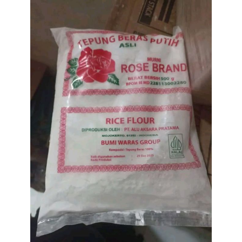 

Rose brand tepung beras ready500g