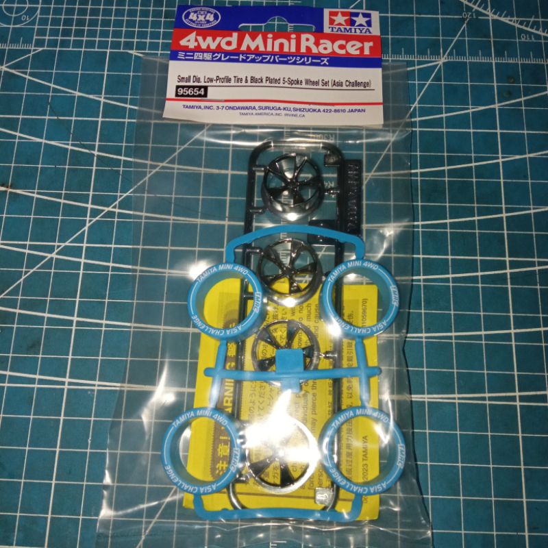 Tamiya 95654 asia challenge / tamiya ban hard blue / tamiya 95654 / 95654 / tamiya tire hard biru / 