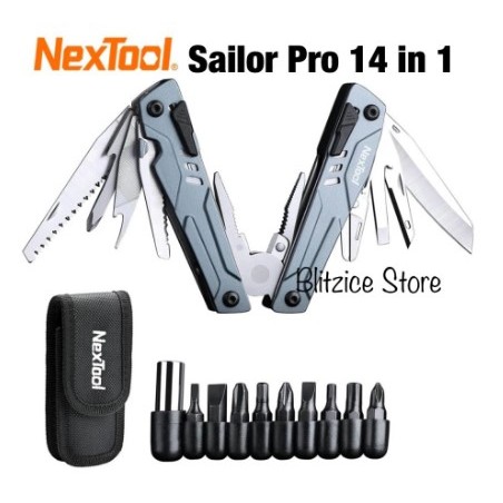 Nextool Sailor Pro 14 in 1 Multi Function Tool Pisau Lipat Multifungsi