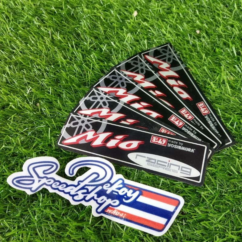 EMBLEM MIO YOSHIMURA JAPAN STAINLESS TIMBUL Emblem Knalpot Mio By Yoshimura Racing series. Made in 1