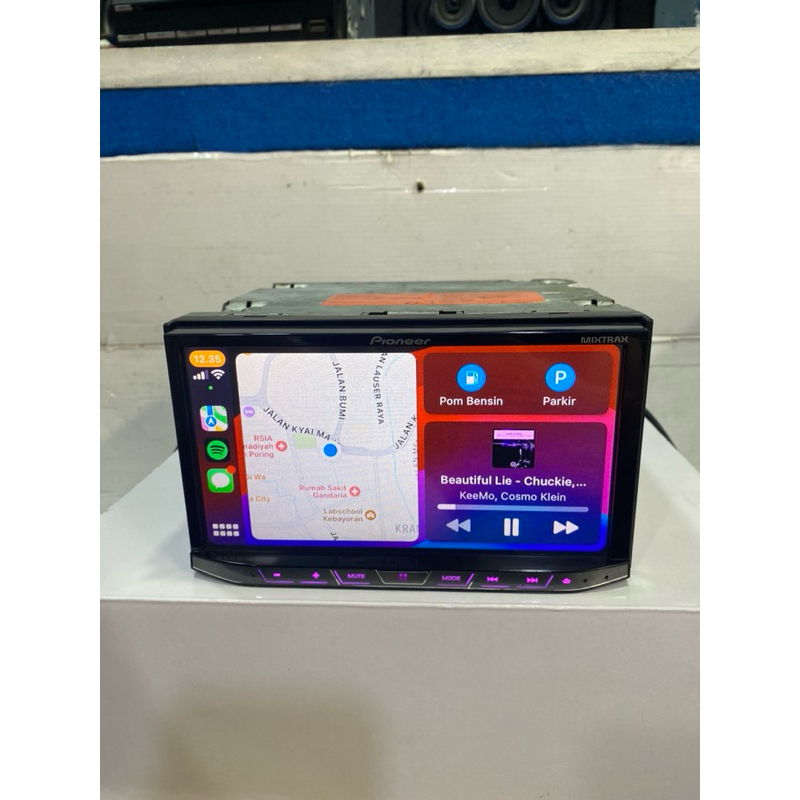 head unit pioneer AVH-x8850bt apple carplay android auto