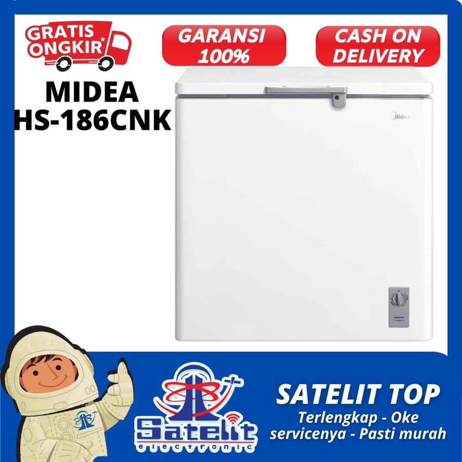 FREEZER BOX / CHEST FREEZER / MIDEA HS-186CNK