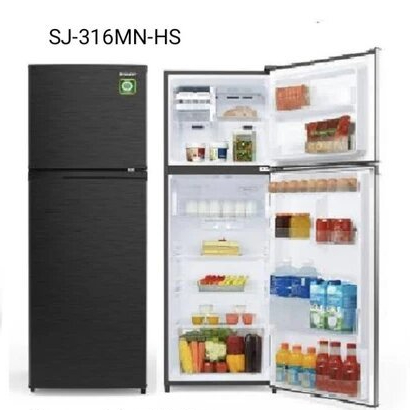 Kulkas SHARP SJ 316MN-HS 2 Pintu Kirei Series (256/237L) - SELURUH INDONESIA