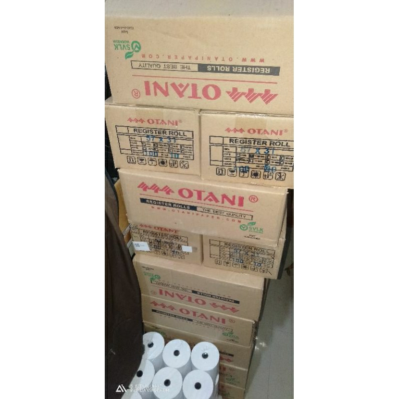 

BILIANSHOP Kertas Thermal 57x31 57x30 Otani isi 100 roll struk kasir mesin edc printer thermal