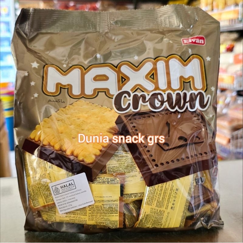 

Elvan Maxim Crown 275gr Biscuit With Cokelat Turkey