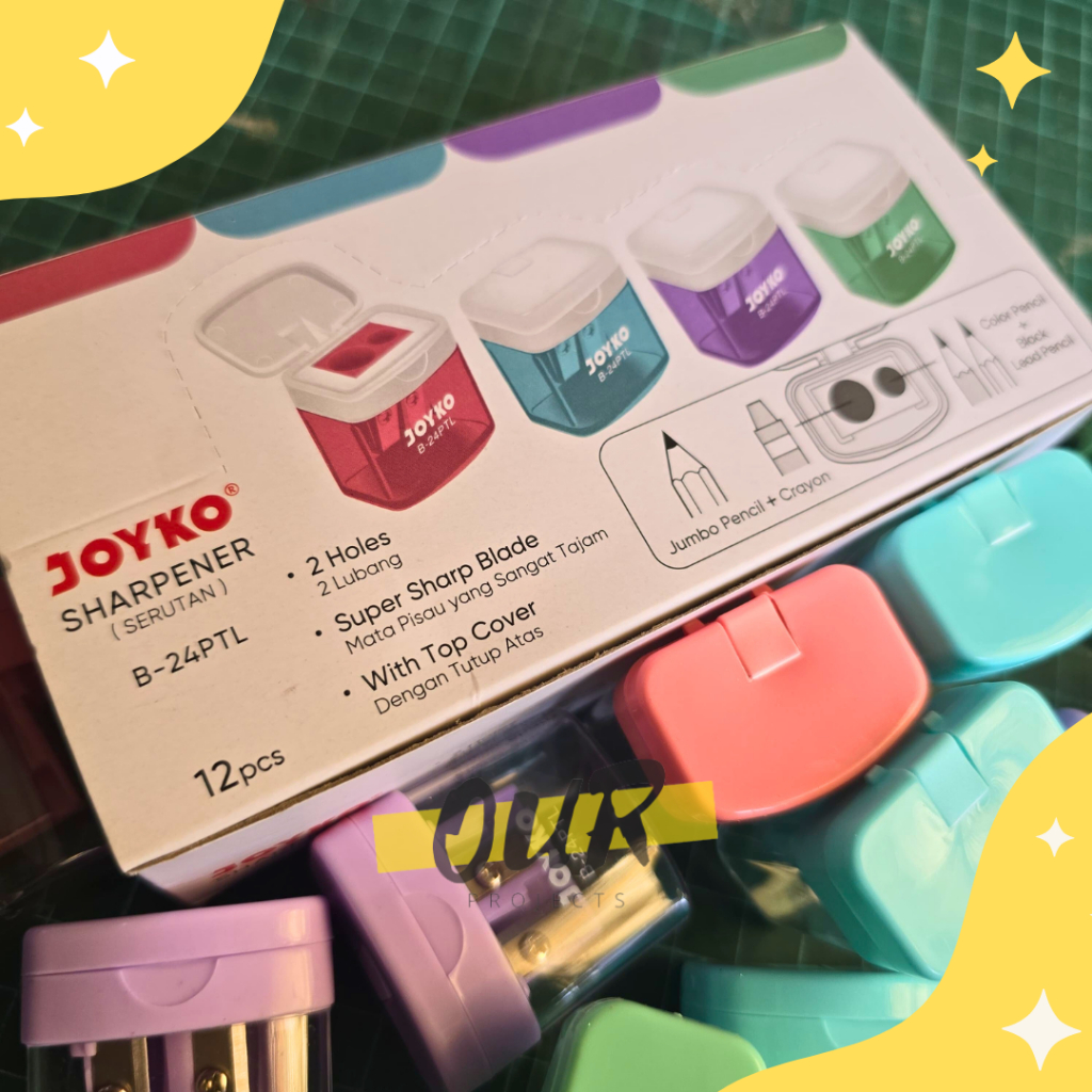 

RAUTAN/ SHARPENER/ PERUNCING JOYKO B-24 PASTEL
