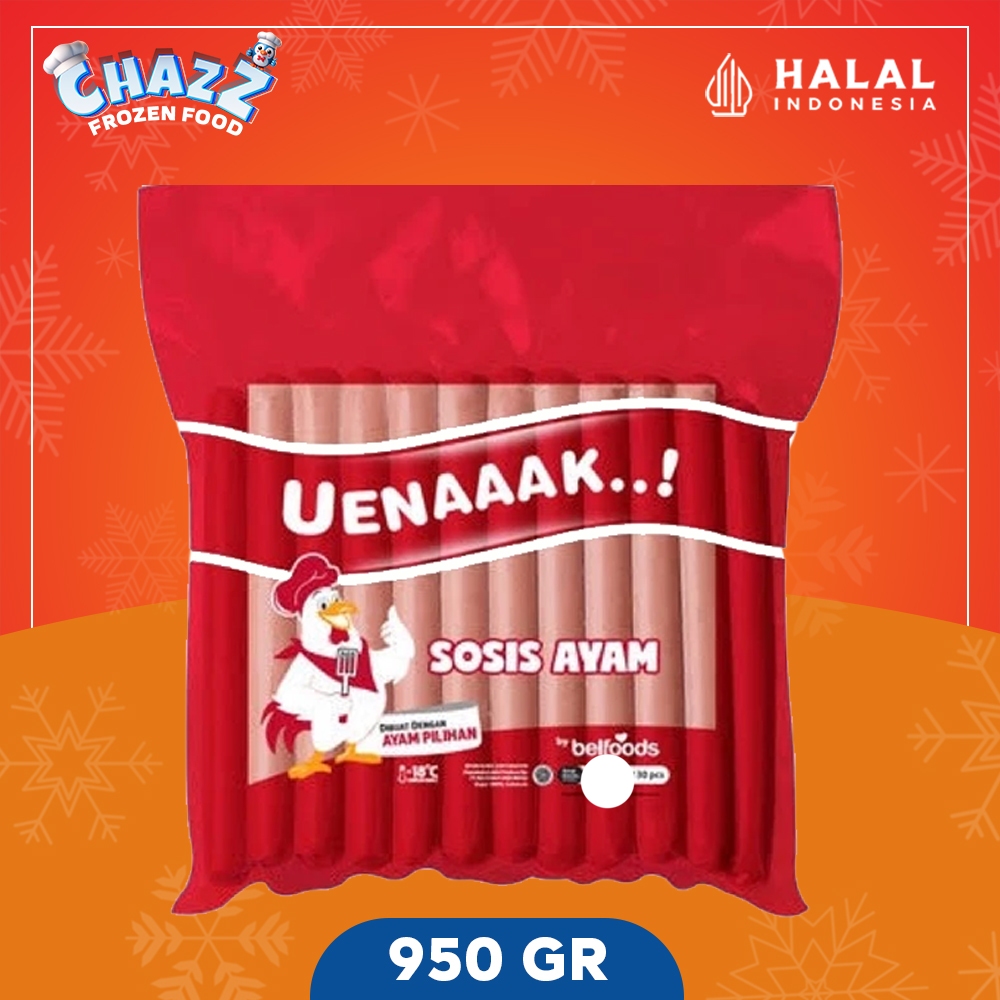 

Belfoods Sosis Ayam 950 Gr isi 41 Pcs - Harga Promo