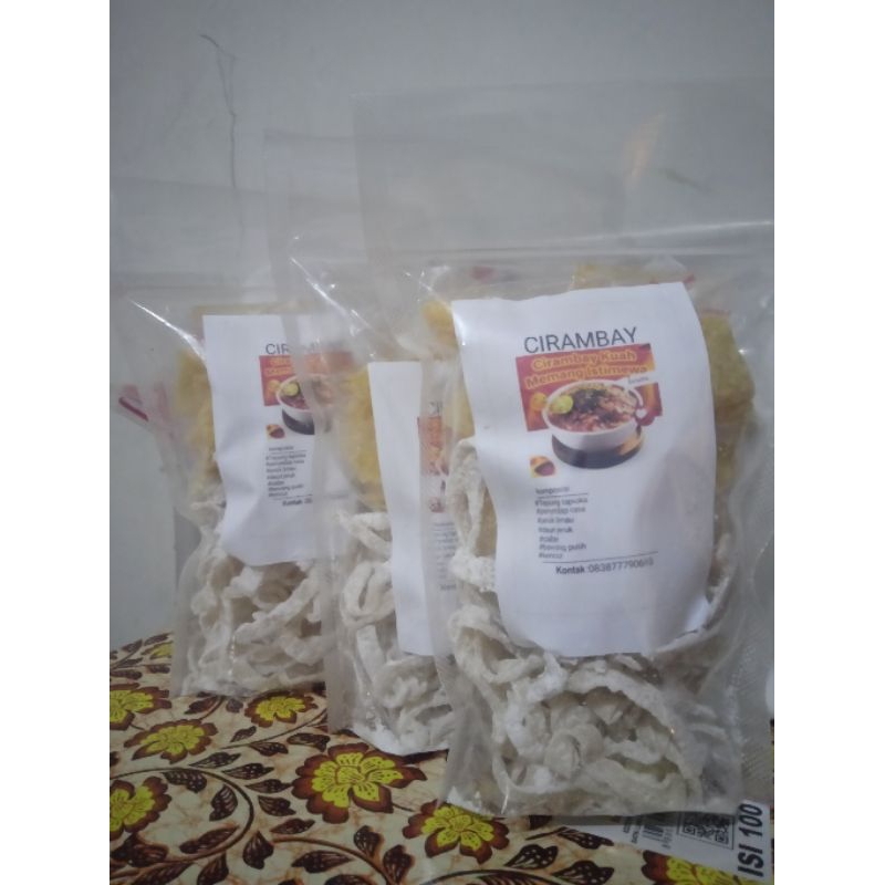 

Cirambay kuah (rebus)