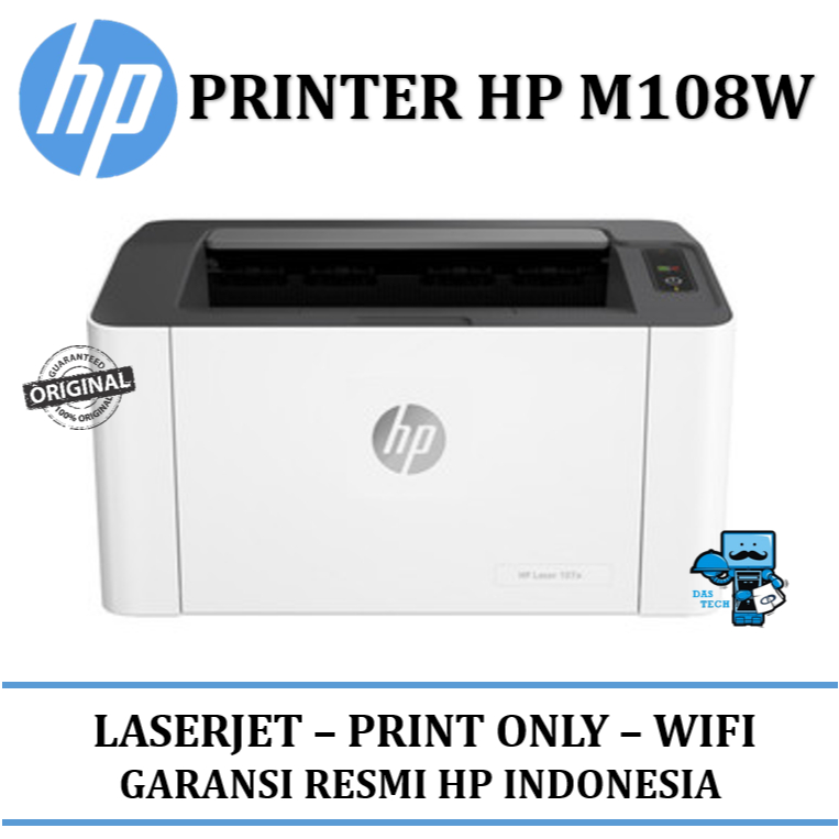 PRINTER HP M108W PRINT ONLY WIFI - GARANSI RESMI