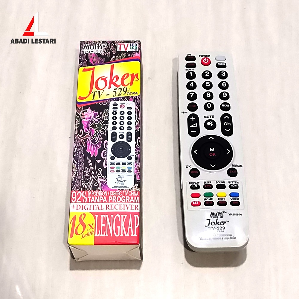 REMOTE TV MULTI FUNGSI UNIVERSAL JOKER / REMOT TV JOKETR / REMOT TV MULTI JOKER / REMOT TV UNIVERSAL