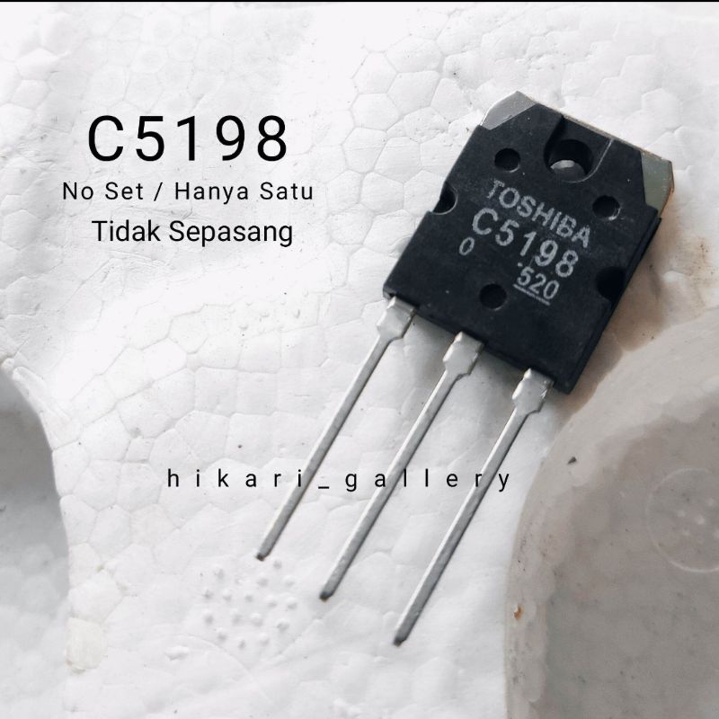 Toshiba C5198 Transistor C 5198 No Set / Hanya Satu