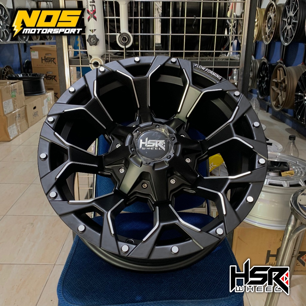 VELG HSR GOKU RING 16 LEBAR 8 PCD 5X114,3 ET0 SMB/MF | ORIGINAL HSR R16