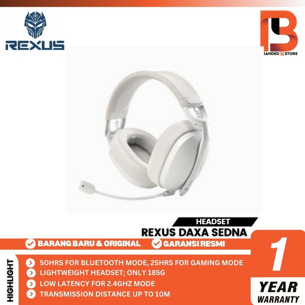 REXUS DAXA SEDNA WIRELESS Gaming Headset