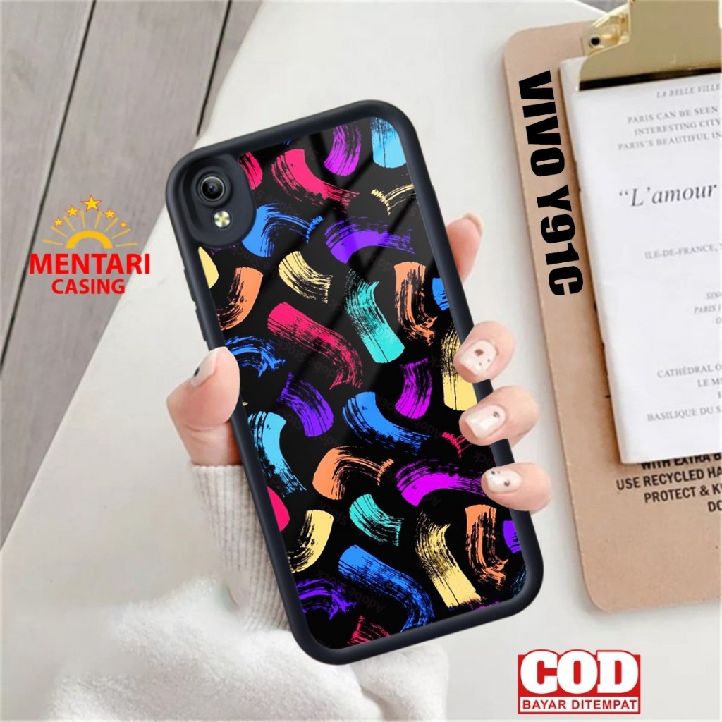 Casing Vivo Y91C Doodle Terbaru Case Vivo Y91C Terlaris Hardcase Softcase Glossy Termurah Premium