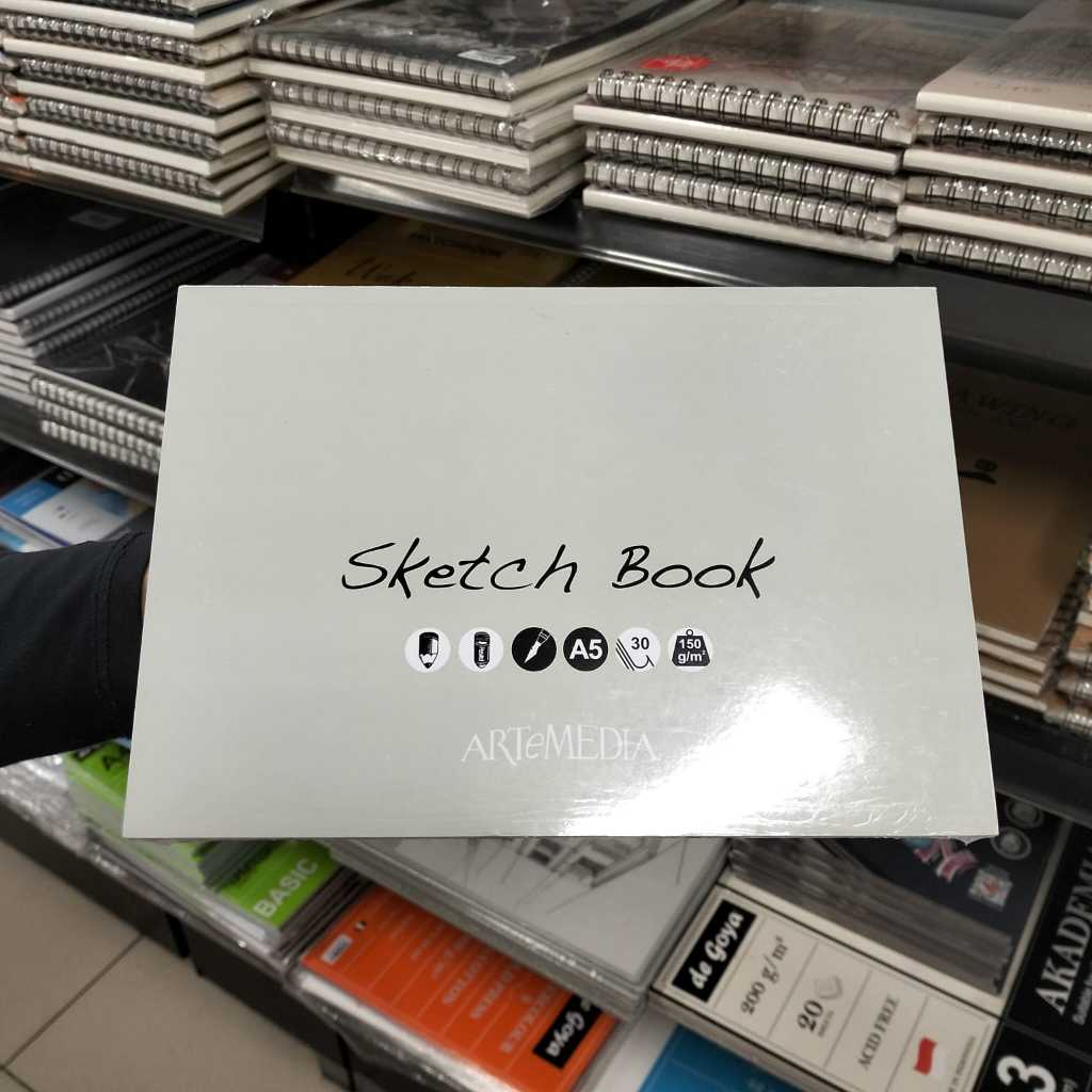 

Gramedia - PRM ART-SAKURA SB3-515030 A5 150GSM GY 30 SHT