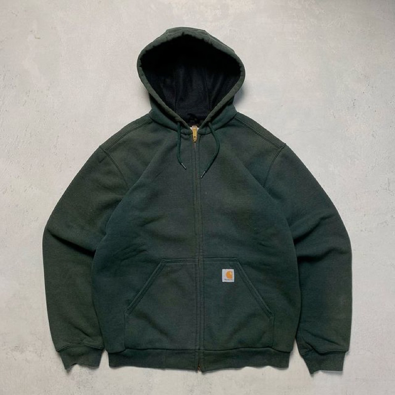 Carhartt ZipHoodie Raindefender - Green Army