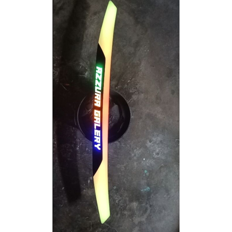 LAMPU KUMIS JET BUS  3 kW RGB +remot/ nyala mode 5 bervariasi
