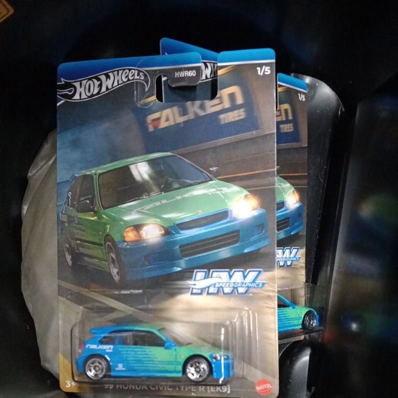 Hotwheels Civic falken