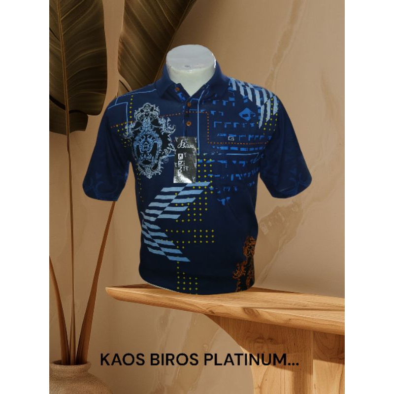 Kaos Kerah Biros Premium Pria Original 100%