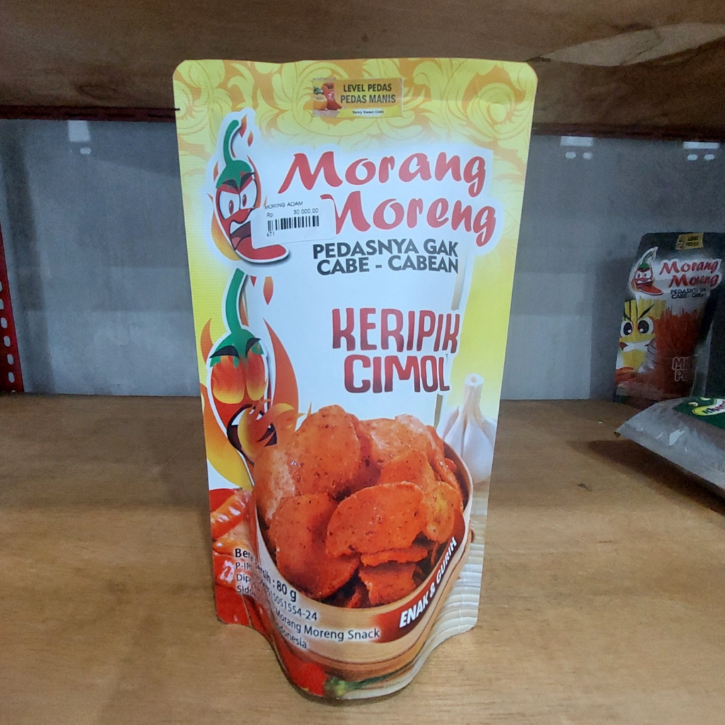 

Keripik Cimol Pedasnya Gak Cabe-cabean