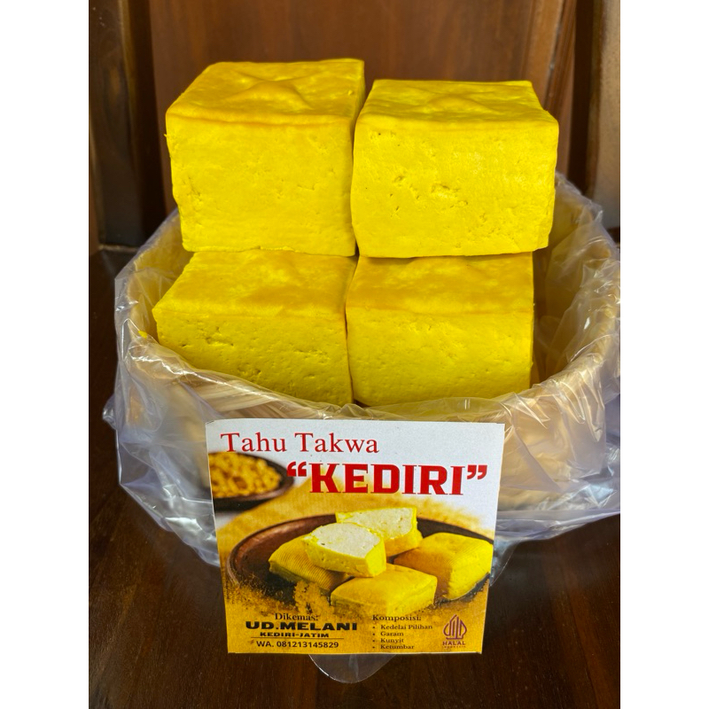 

Tahu Kuning Tahu Takwa Kediri Asli Original Isi 8 Biji