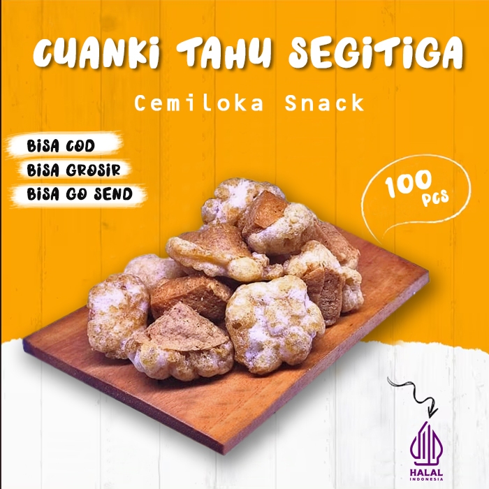 

BISA COD - Cuanki Tahu Pasung 100 Pcs - Cuanki - Toping Seblak - Baso Aci - Bakso - Mie Instan - Cuanki - Baso Cuanki - Kerupuk Seblak