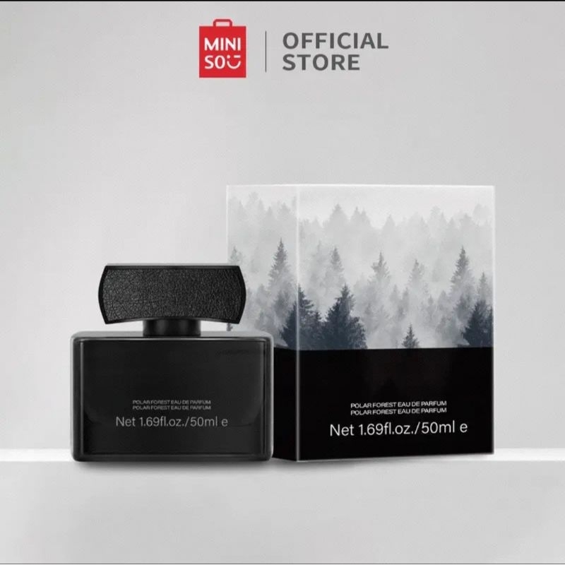 [Miniso Parfum] Polar Forest & Silent Deep Sea EDT 50ml Original Pria - Eau de Toilette Fresh Cool R