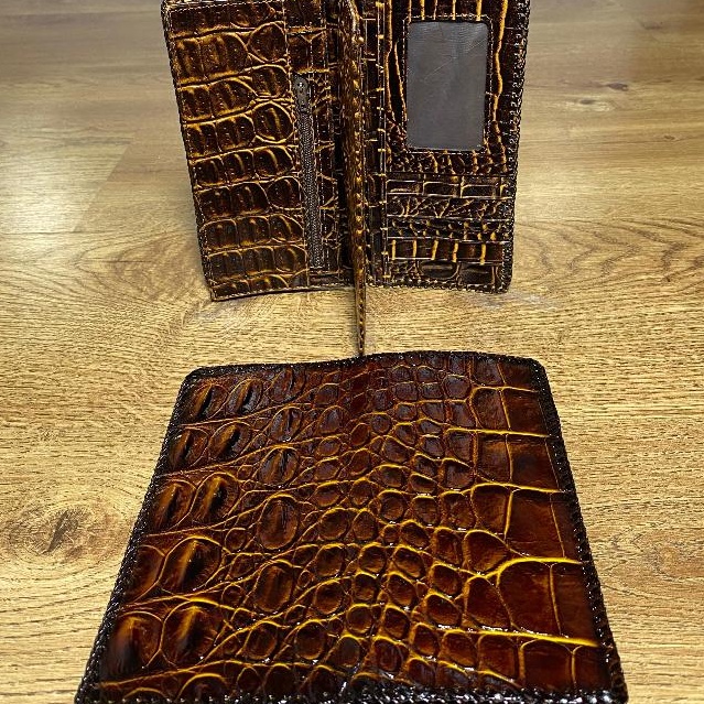 Terbaik Dompet Panjang Pria Jahit Rajut Kulit Asli Merauke