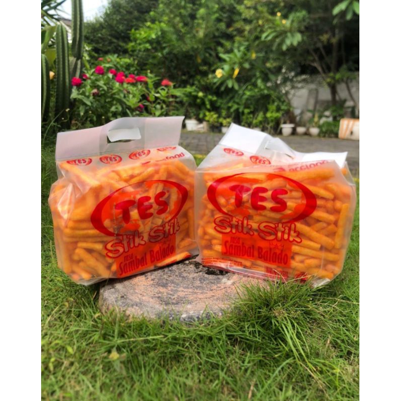 

jajan snak stik balado tess berat 225gran